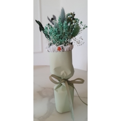 Bukiecik z suszonych kwiatów Mini Green