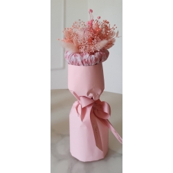 Bukiecik z suszonych kwiatów Mini Pink