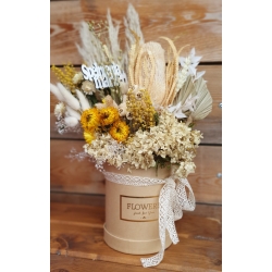 Flower Box Boho Suszone Kwiaty