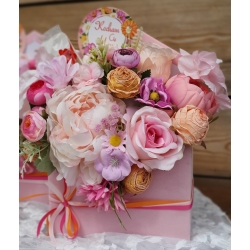 Flower Box Prezent na Dzień Mamy, Dla Nauczyciela