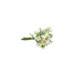 Bukiet sztucznych białych kwiatów