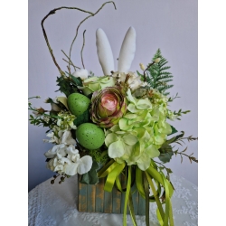 Stroik, kompozycja wielkanocna na stół Leśna Opowieść