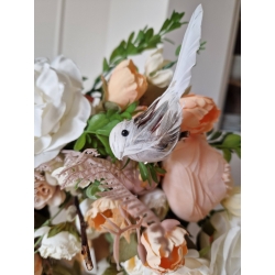 Wianek na drzwi wiosenno - wielkanocny 