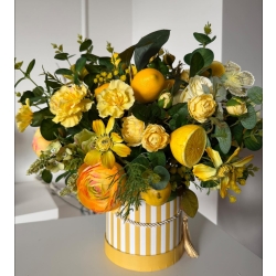 Flower Box Limoncello Cytryny i Róże