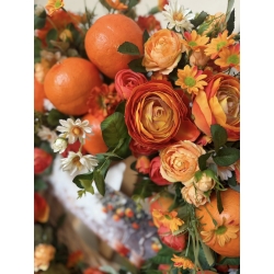 Wieniec na drzwi Aperol Garden 65 cm