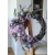 Wianek wiklinowy na drzwi Lawendowe Kwiaty 35 cm