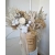 Flower Box Stroik Wielkanocny naturalny Stabilizowane i suszone kwiaty i rośliny BOHO