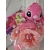 Słodki Flower Box Maskotka Różowa Stich Prezent Komunia